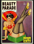 W beauty parade glamour magazine cover Advert A4 Photo Print