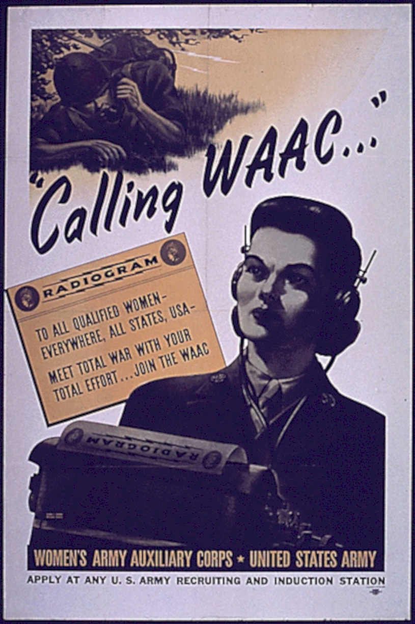 Waac Soldiers Radiogram Vintage Retro Advert Poster A4 Photo Print