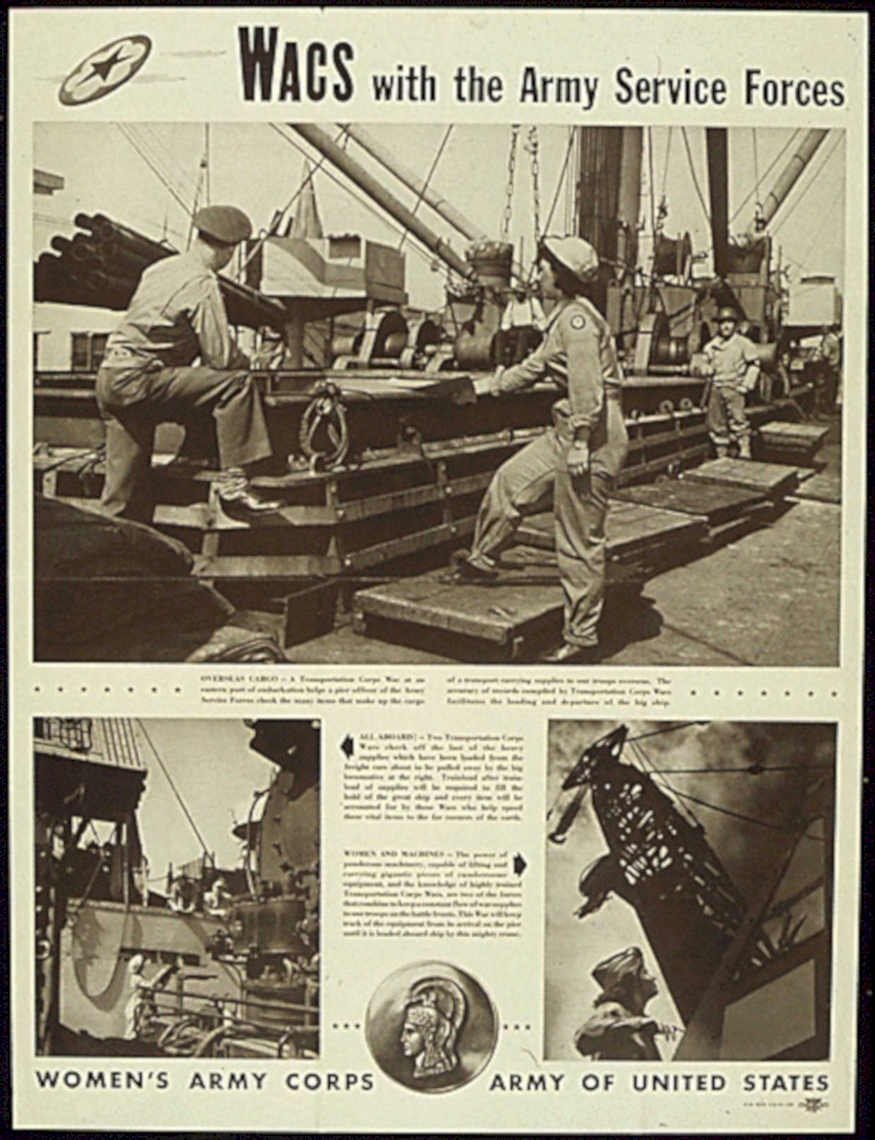 Wacs Cargo Ship Vintage Retro Advert Poster A4 Photo Print