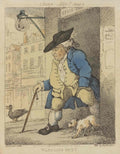 Waddling Out Alley GB Cartoon Vintage Retro Advert Poster