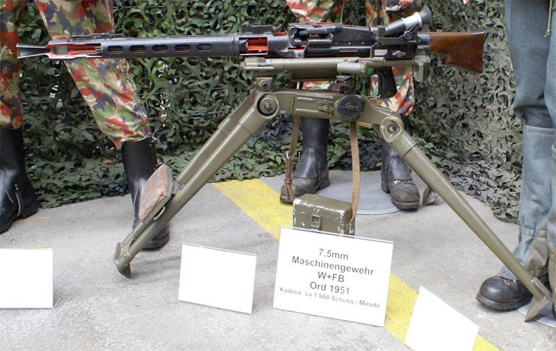 Waffenfabrik Bern Mg51 Gpmg A4 Photo Print
