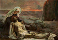 Wagenbrenner Josef Christliche Kunst 10 1913 Pietà A4 Photo Print