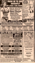Waist Clincher Girdle 1990s Vintage Retro Advert