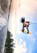 Wakeboarding A4 Photo Print