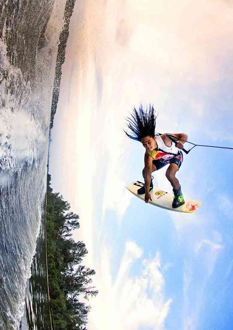 Wakeboarding A4 Photo Print