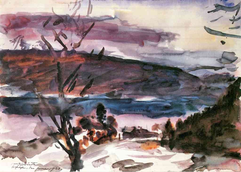 Walchensee 1 Lovis Corinth Impressionism European A4 Photo Print