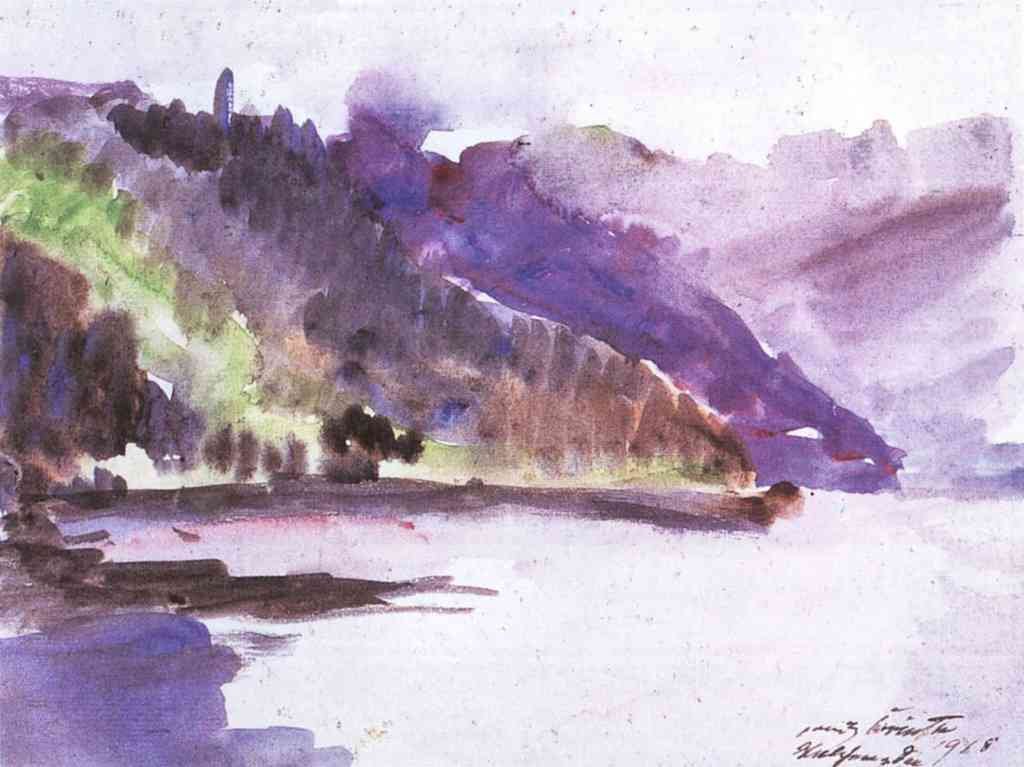 Walchensee 6 Lovis Corinth Impressionism European A4 Photo Print