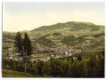 Wald general view Zurich Vintage A4 Photo Print