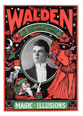 Walden 2 Magic Magician Vintage A4 Photo Print