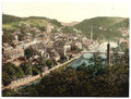 Waldheim from Eichberg Saxony Vintage A4 Photo Print