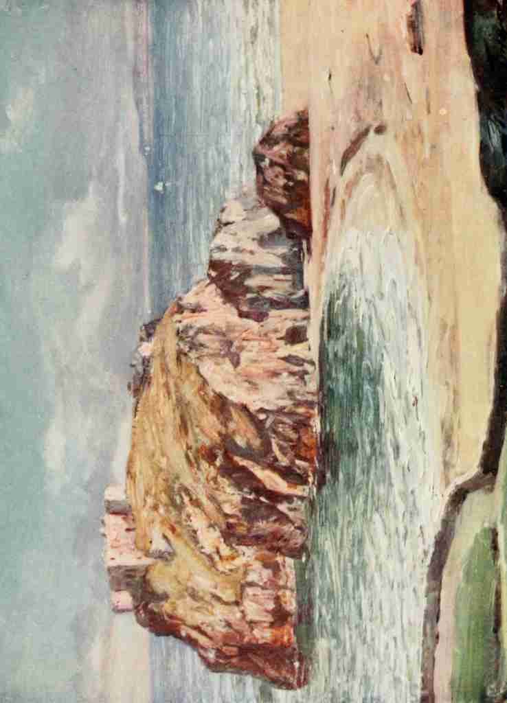 Wales 1911 St Catherines Rock Tenby A4 Photo Print