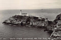 Wales Anglesey Holyhead South Stack Lighthouse And The Irish Mail Vintage A4 Photo Print