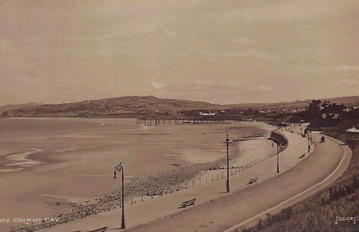 Wales Caernarvonshire Colwyn Bay Vintage A4 Photo Print