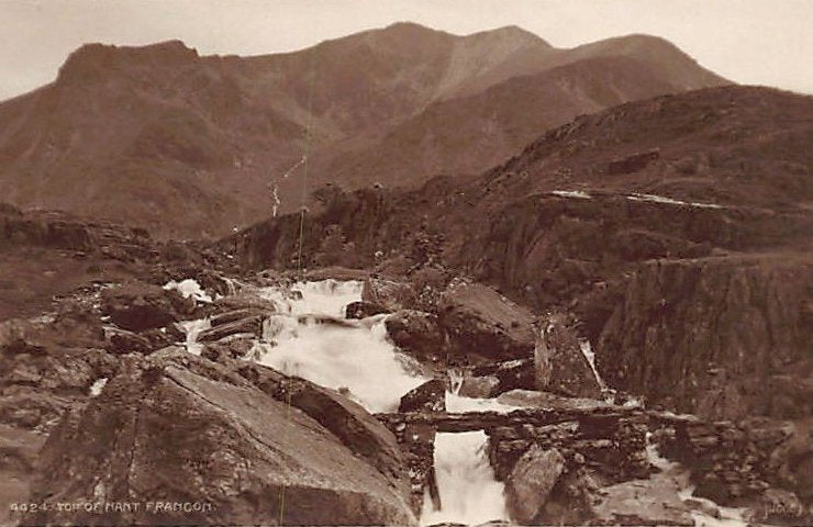 Wales Caernarvonshire Top Of Nant Ffrancon Vintage A4 Photo Print