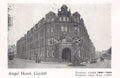 Wales Cardiff Angel Hotel Vintage A4 Photo Print