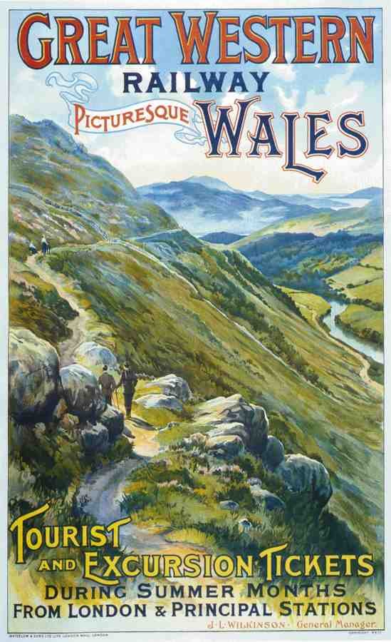 Wales Gw Advert A4 Photo Print
