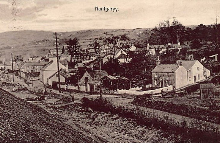 Wales Nantgarw Vintage A4 Photo Print