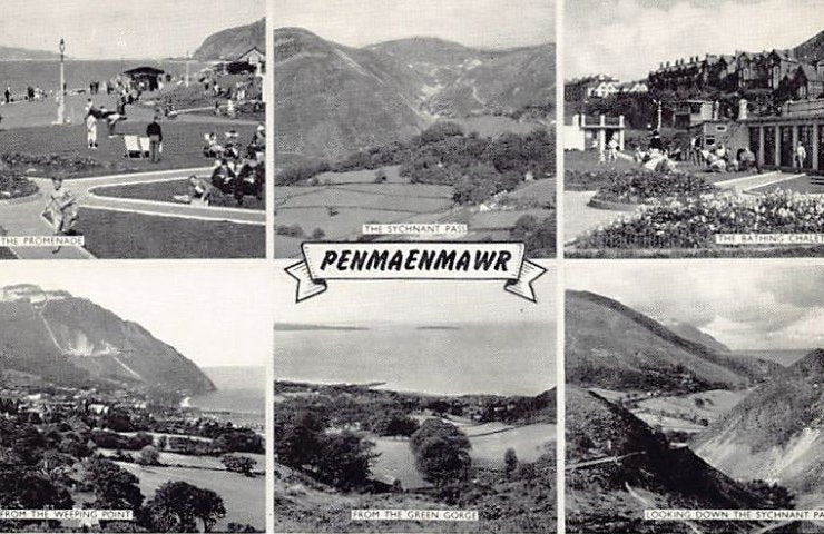 Wales Penmaenmawr Vintage A4 Photo Print