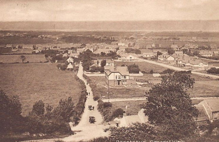 Wales Prestatyn General View Vintage A4 Photo Print