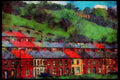Wales UK GB 095014 The Rhondda Valley A4 Limited Edition Watercolour Print
