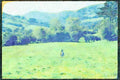 Wales UK GB 095068 Valley Between Bwlch y Groes Pass And Llanuwchllyn A4 Limited Edition Watercolour Print
