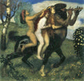 Walking Ride Franz Von Stuck Symbolism A4 Photo Print