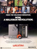 Walkman Sensation Revolution 1980s Vintage Retro Advert