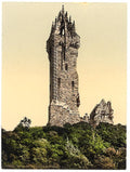 Wallace Statue I Stirling Vintage A4 Photo Print