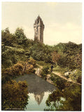 Wallace Statue II Stirling Vintage A4 Photo Print