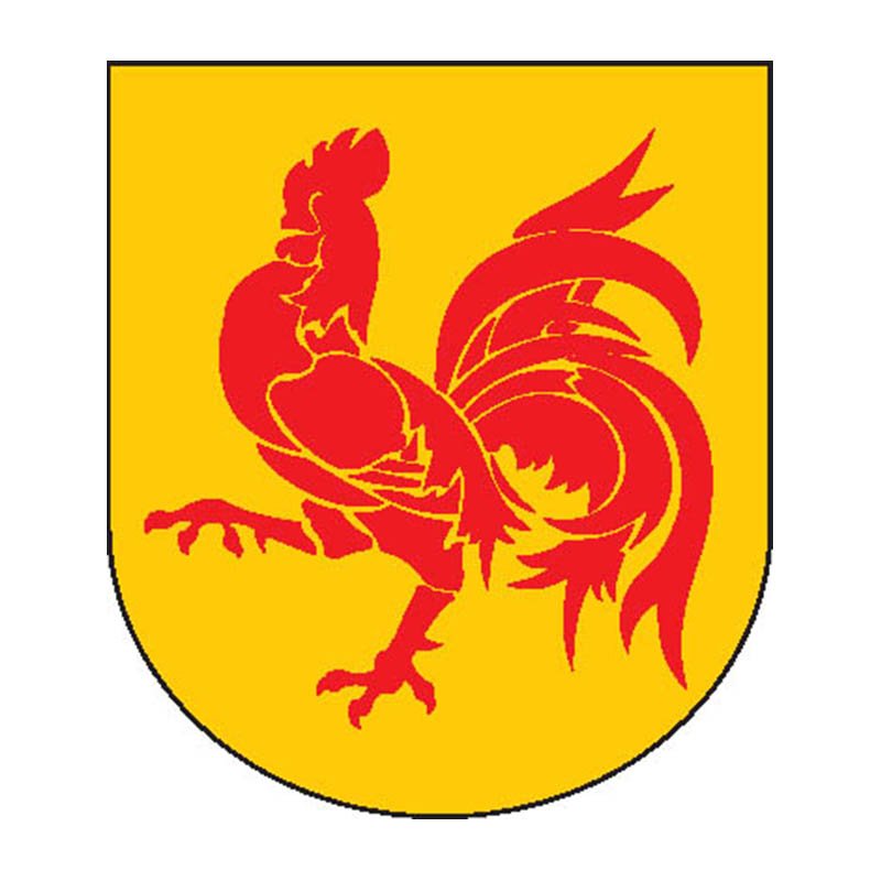 Wallonia Reg Coat Of Arms N6196 A4 Photo Print