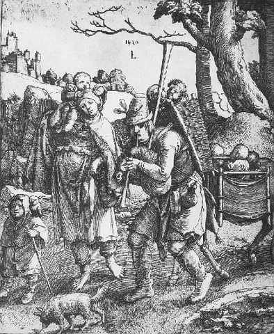Wandering Beggars Wg A4 Photo Print