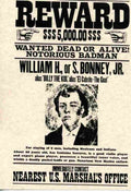 Wanted Poster 002 Military A4 Photo Print