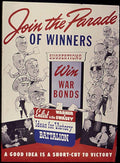 War Bond Parade Vintage Retro Advert Poster A4 Photo Print