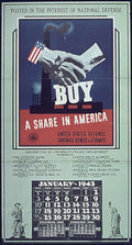 War Bonds America Vintage Retro Advert Ads A4 Photo Print