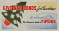 War Bonds Christmas 2 American World War II Advert Poster