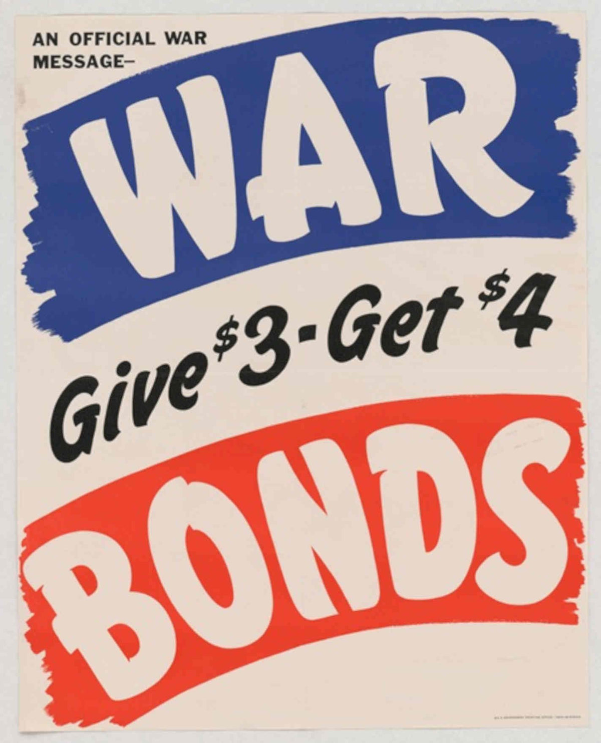 War Bonds Poster 5 American World War II Advert Poster