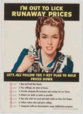 War Bonds Prices 2 American World War II Advert Poster