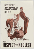 War Boots Helmet American World War II Advert Poster