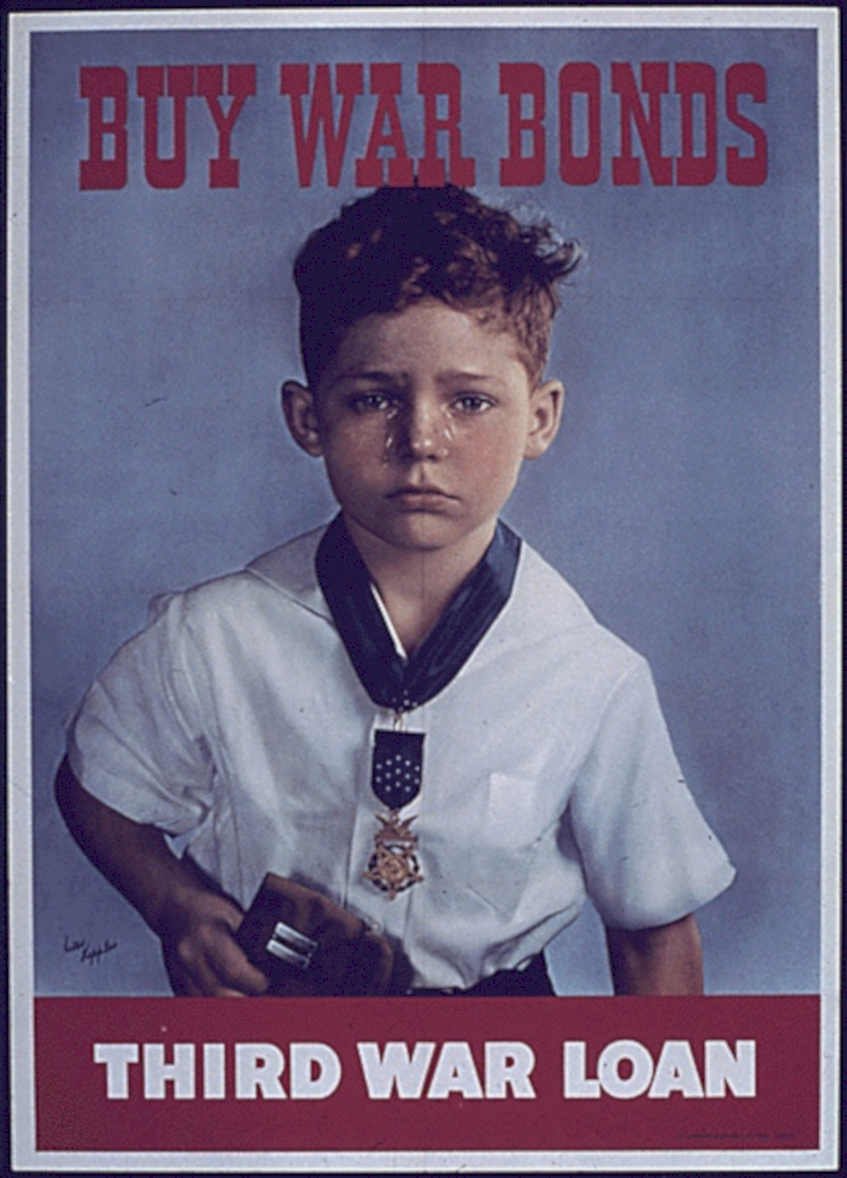 War Boy Flag Vintage Retro Advert Ads A4 Photo Print