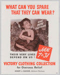 War Child Clothing American World War II Advert Poster