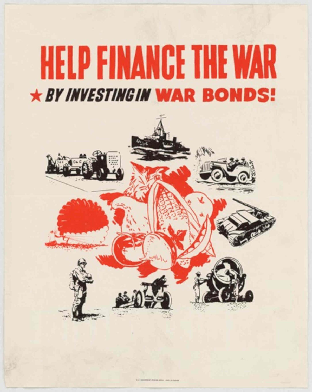War Dove Vehicles American World War II Advert Poster