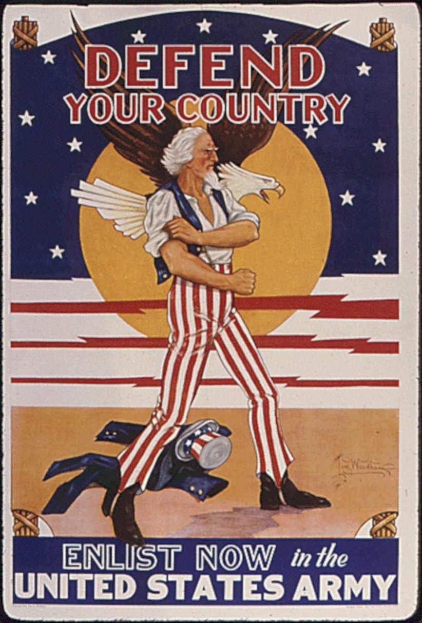 War Eagle Army Vintage Retro Advert Ads A4 Photo Print