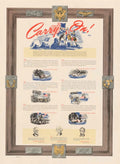 War Eagle Poster American World War II Advert Poster