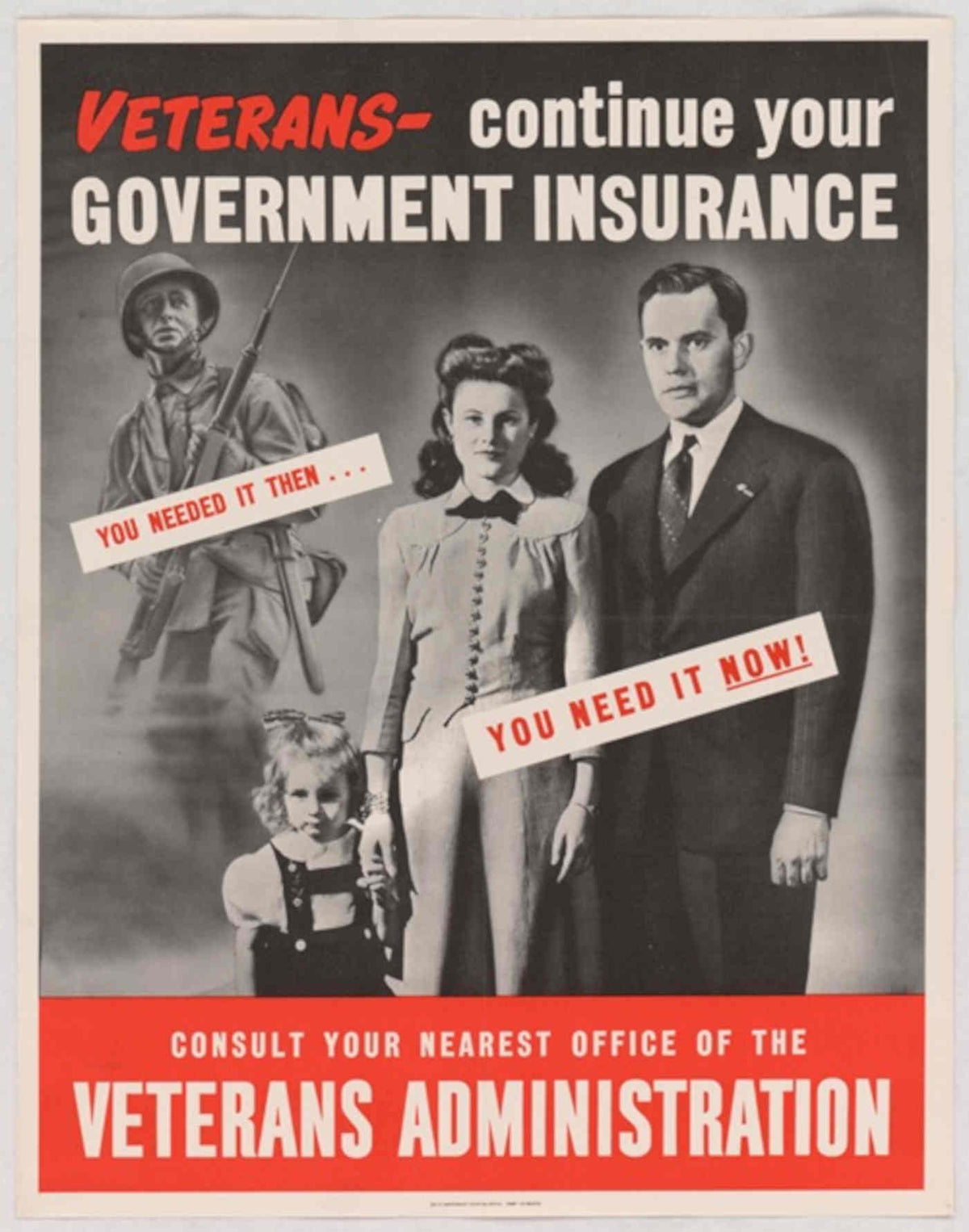 War Family Poster 2 American World War II Advert Poster