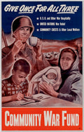 War Fund Poster American World War II Advert Poster