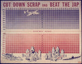War Graph Battleship Vintage Retro Advert Poster A4 Photo Print