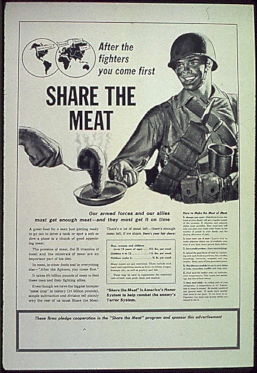War Kitchen Rationing 1 Vintage Retro Advert Poster A4 Photo Print