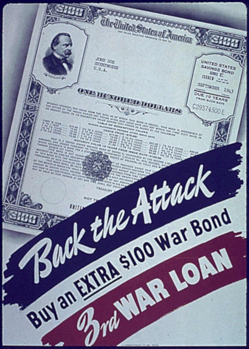 War Loan Bond Vintage Retro Advert Ads A4 Photo Print