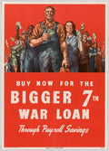 War Loan Poster American World War II Advert Poster