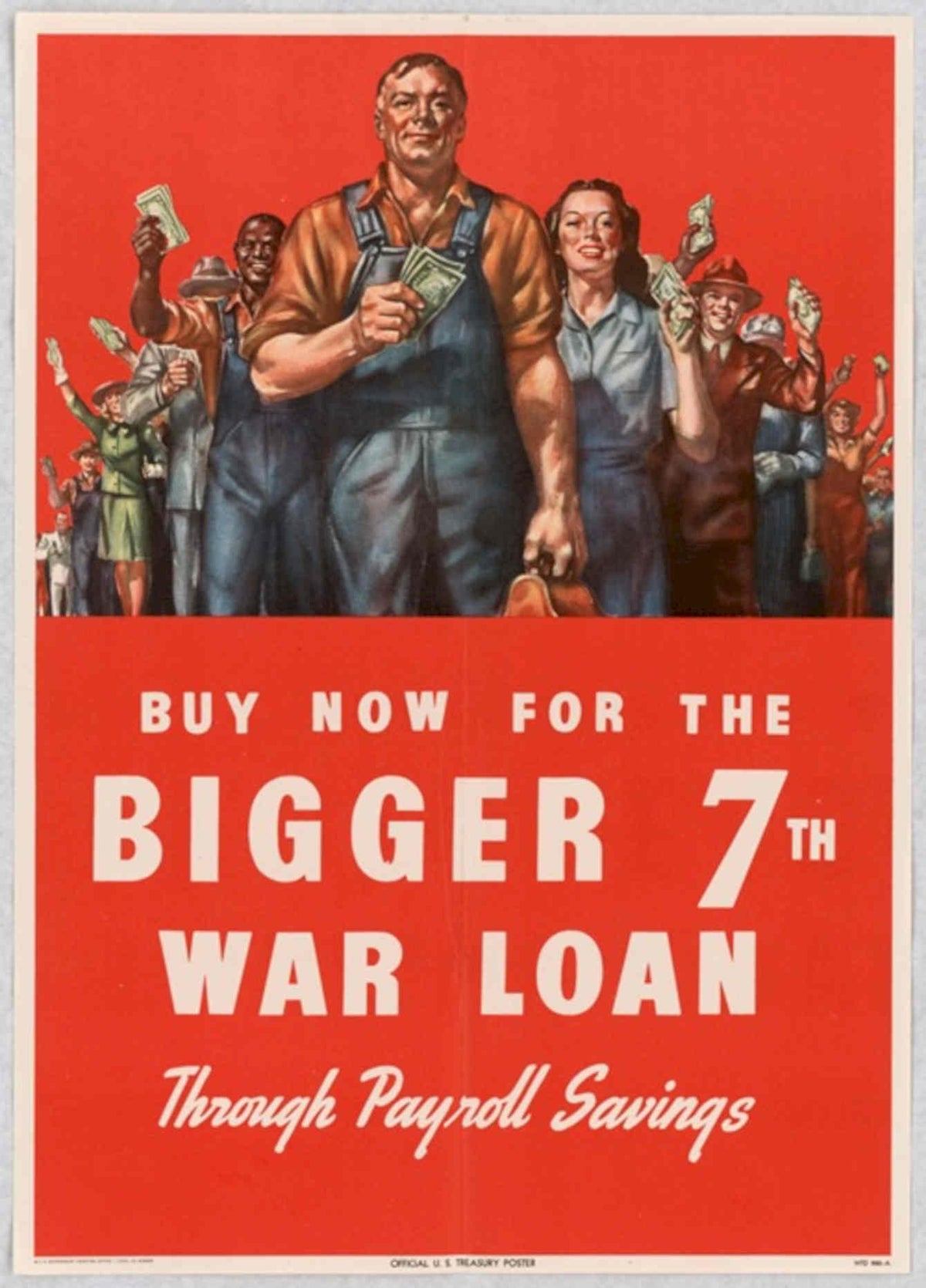 War Loan Poster American World War II Advert Poster